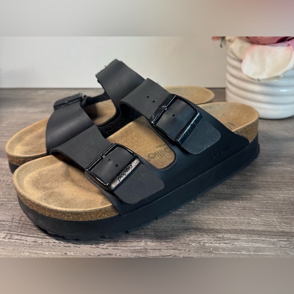 Black Women's Sandals - Picture 2 of 8